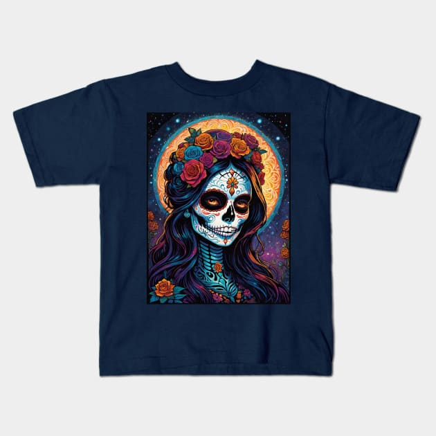 Moonstone Mystique Kids T-Shirt by Absinthe Society 